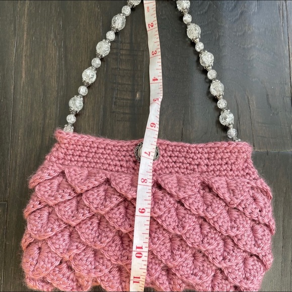 Hand crafted crochet purse - Picture 7 of 7